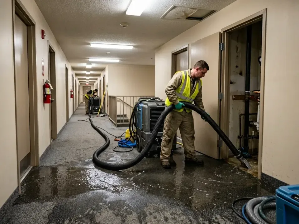 multi-unit-apartment-hallway-f-005 — frequently asked questions, Emergency Burst Pipe Water Extraction & Removal in West Poi…